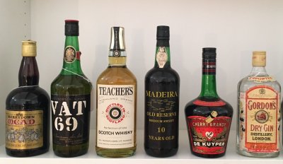 Various Vintage Spirits