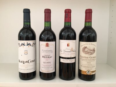 Mixed Bordeaux Reds 2001-2003