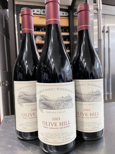 Burge Family Winemakers, Olive Hill Shiraz Grenache Mourvedre, Barossa Valley
