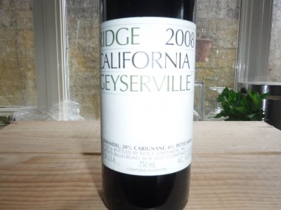 Ridge, Geyserville, Alexander Valley