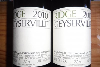 Ridge, Geyserville, Alexander Valley