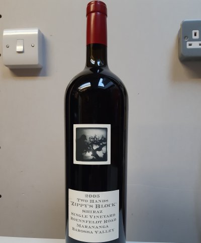 Two Hands, Zippy's Block Shiraz. 2005 Magnum RP 99pts.