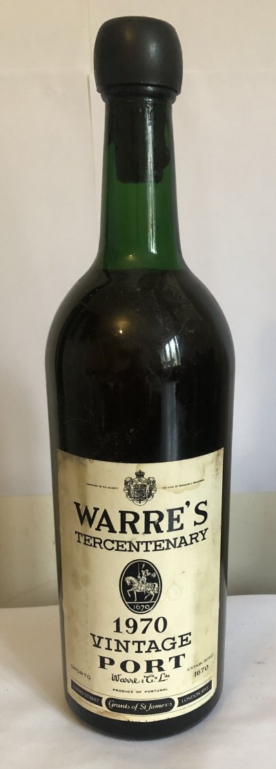 Warre’s tercentenary 1970 vintage port 