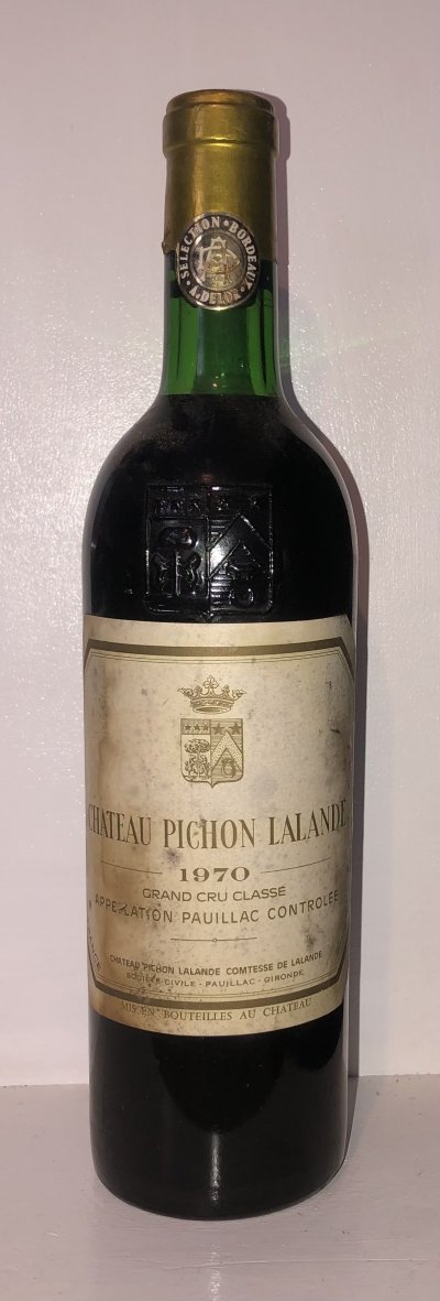 Chateau Pichon Lalande  grand Cru Classe 1970 