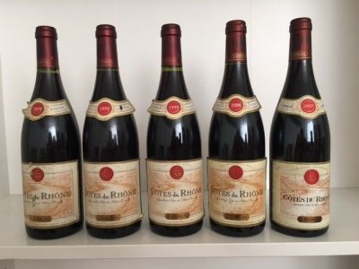 Mixed Vintage Lot: E. Guigal, Cotes du Rhone, Rouge 1999, 2006