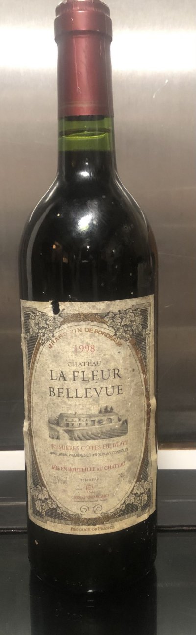 Chateau la fleur bellevue 1998 grand vin de Bordeaux 