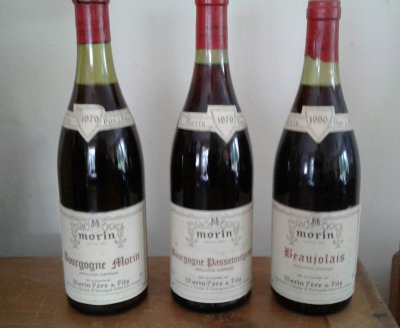 Morin Pere et Fils, Bourgogne Morin, Bourgogne Passetoutgrain, Beaujolais