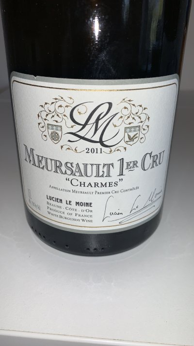 Lucien Le Moine, Meursault Premier Cru, Charmes