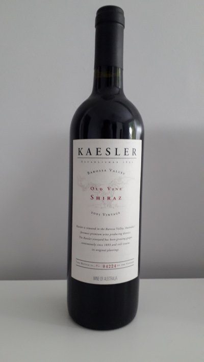 Kaesler, Old Vine Shiraz, Barossa Valley