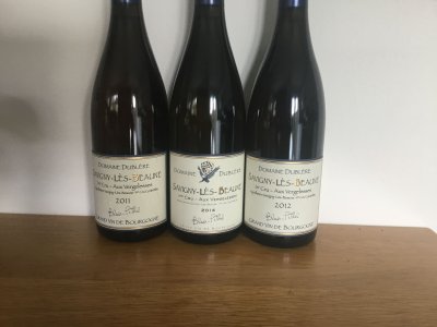Domaine Dublère, Savigny-les-Beaune Premier Cru, Les Vergelesses Blanc Mini-Vertical Pack (2011, 2012, 2014)