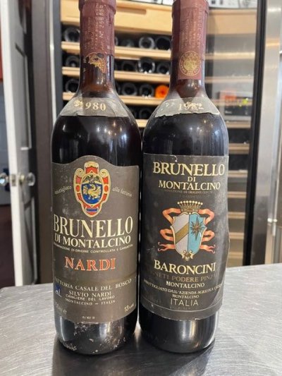 brunello di montlcino x 2 1980/82