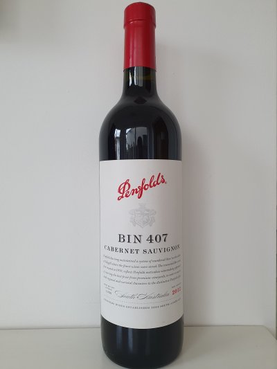 Penfolds Bin 407 Cabernet Sauvignon 2012  @95 points!!