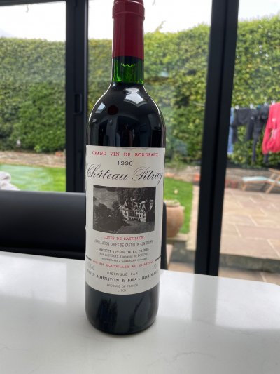 Chateau de Pitray, Castillon-Cotes de Bordeaux