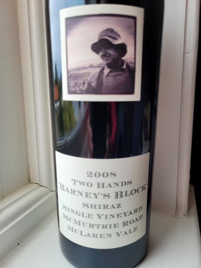 Two Hands, Barneys Block Shiraz, McLaren Vale