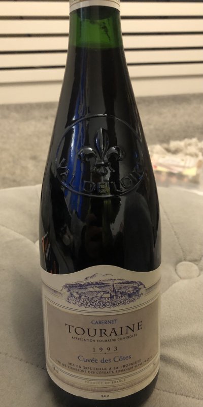 Cabernet Touraine cuvee des cites 