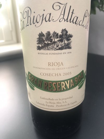 La Rioja Alta, Gran Reserva 904, Rioja