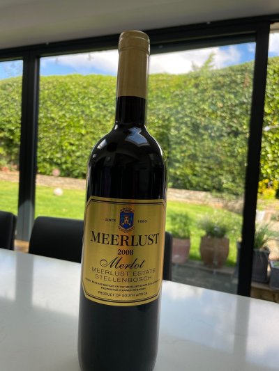 Meerlust, Merlot, Stellenbosch