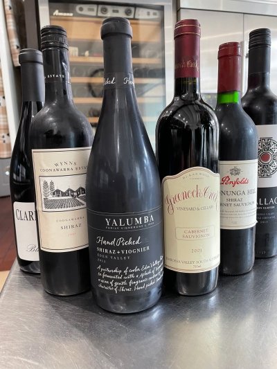 AUSTRALIAN AGED VINTAGE WINE X6