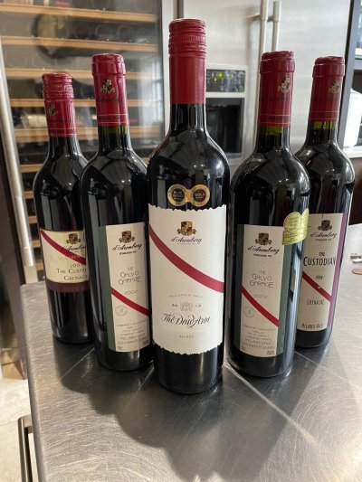 d'arenburg collection x 5 