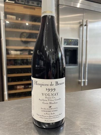 Hospices de Beaune, Volnay Premier Cru, Cuvee Blondeau