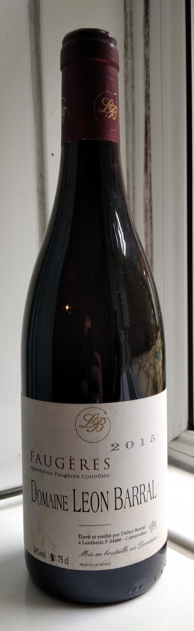 Domaine Leon Barral, Rouge, Faugeres