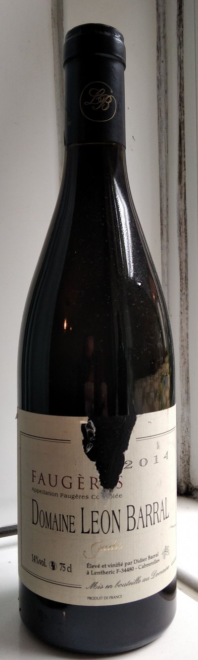 Domaine Leon Barral, Rouge, Faugeres