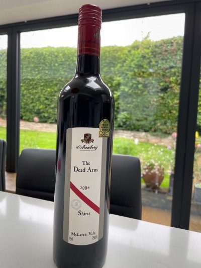 d'Arenberg, The Dead Arm Shiraz, McLaren Vale