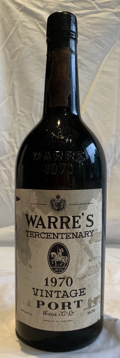 WARRE’s Tercentenary 1970 Vintage port