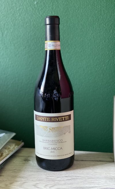 Barbaresco, Bric Micca, Dante Rivetti, Piedmont, Italy , 2015