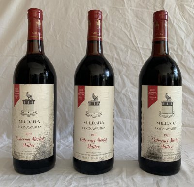 Mildara coonawarra Cabernet Merlot Malbec 