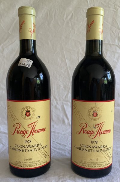 Rouge homme Coonawarra Cabernet Sauvignon 