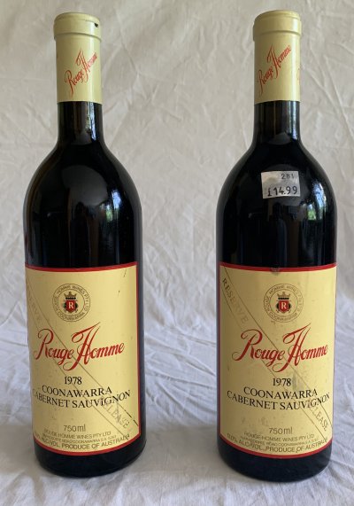 Rouge homme Coonawarra Cabernet Sauvignon
