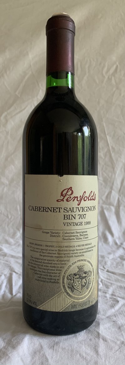 Penfolds Cabernet Sauvignon Bin 707 