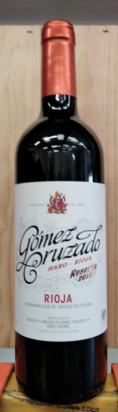 Rioja Reserva, Gómez Cruzado