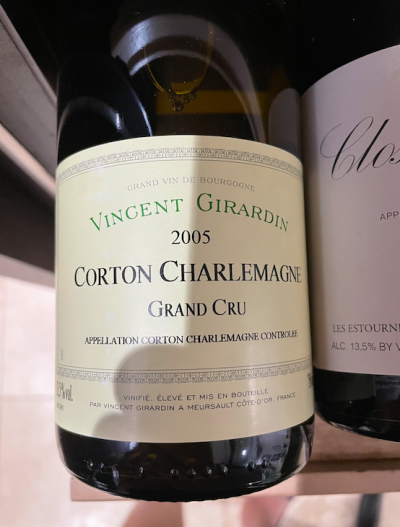 Vincent Girardin, Corton-Charlemagne Grand Cru, Vieilles Vignes