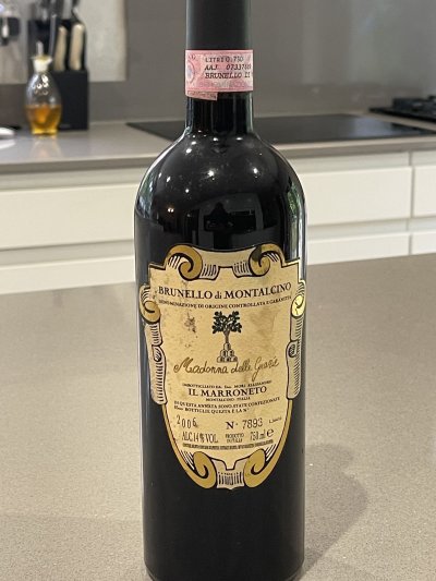 Il Marroneto Brunello di Montalcino Madonna delle Grazie