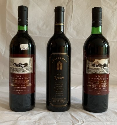 Australian Fine Wine Limited Edition Wynns & Chapel Hill X3