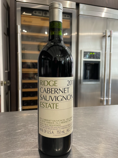 Ridge, Estate Cabernet Sauvignon, Santa Cruz Mountains