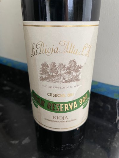 La Rioja Alta, Gran Reserva 904, Rioja