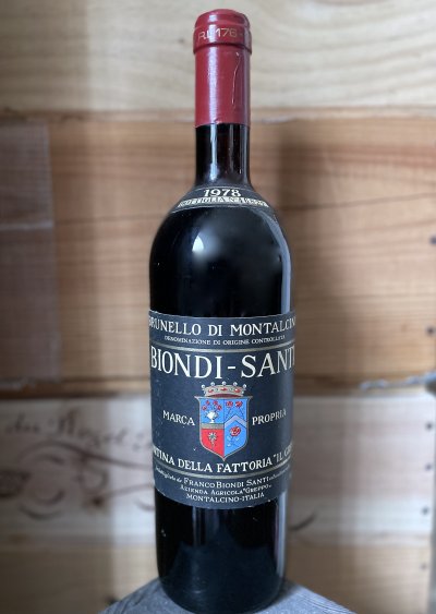 1978 Biondi Santi, Rosso di Montalcino, Greppo