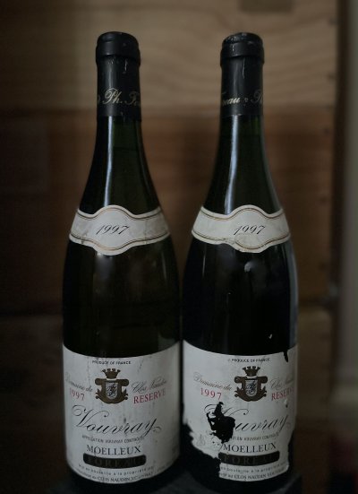 2X 1997 Domaine de Clos Naudin (Foreau), Vouvray, Moelleux Reserve