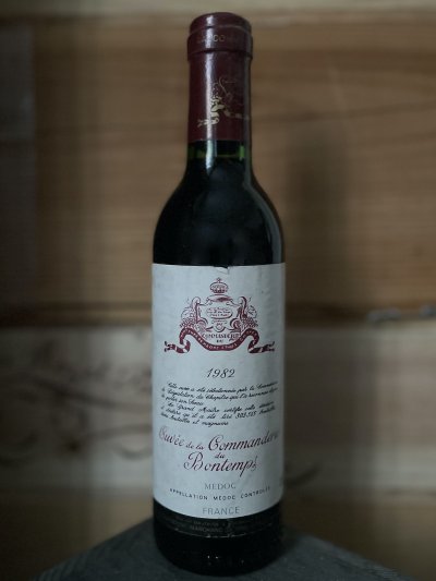 1982 Cuvee de la Commanderie du Bontemps, Medoc