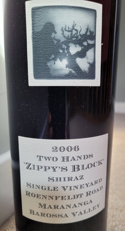 Two Hands, Zippy's Block Shiraz, Barossa Valley MAGNUM