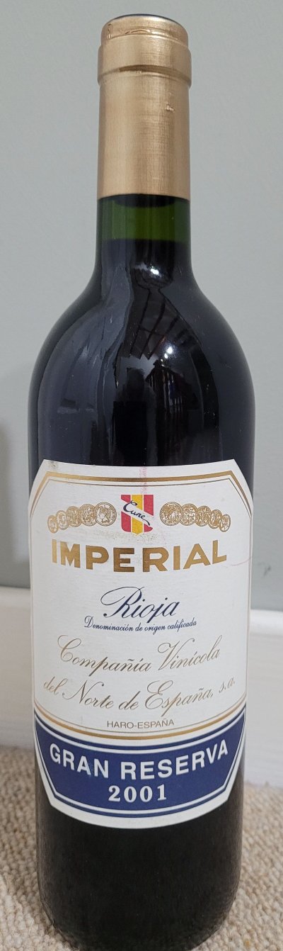 CVNE, Rioja Gran Reserva Imperial 2001