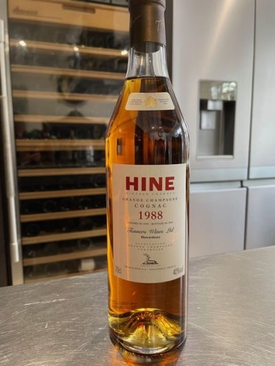 Hine grande champagne cognac 1988