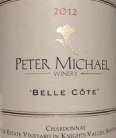 Peter Michael, Belle Cote, Knights Valley