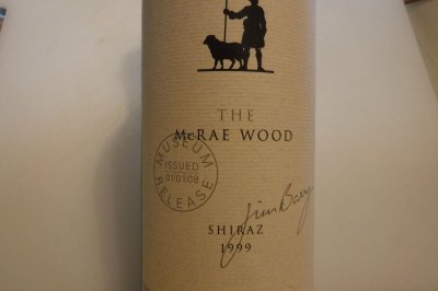 Jim Barry, The McRae Wood Shiraz, Clare Valley