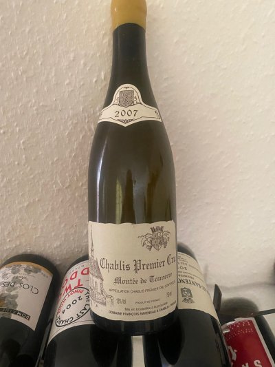 Domaine Francois Raveneau, Chablis Premier Cru, Montee de Tonnerre