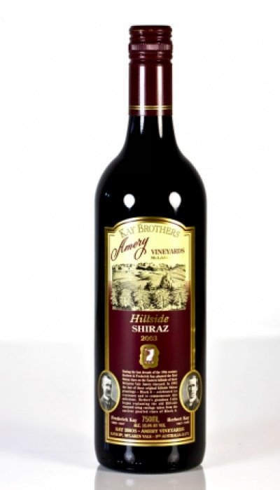 Kay Brothers, Amery Vineyards Hillside Shiraz, McLaren Vale