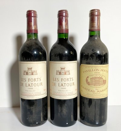 Mixed Lot of Pavillon Rouge and Forts de Latour